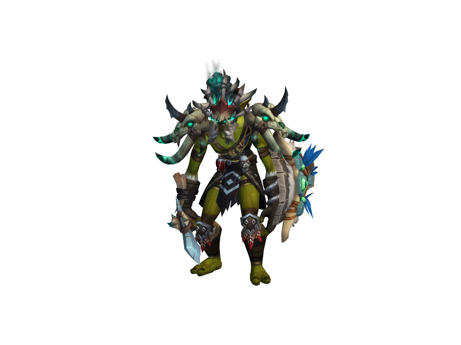 Voodokrizos 3D character render