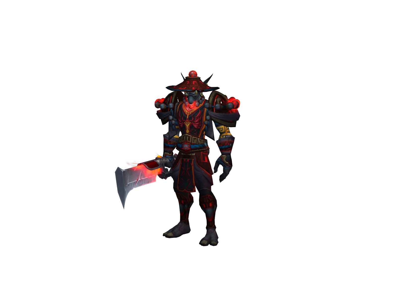 Weedupain 3D character render