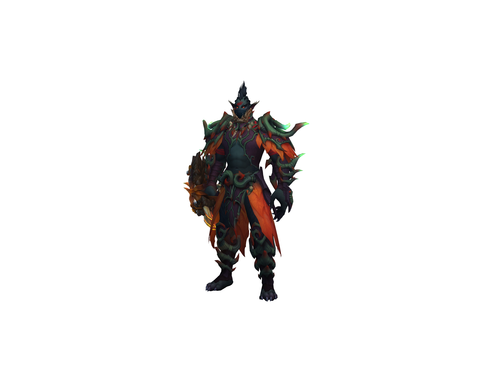 sebolloso 3D character render