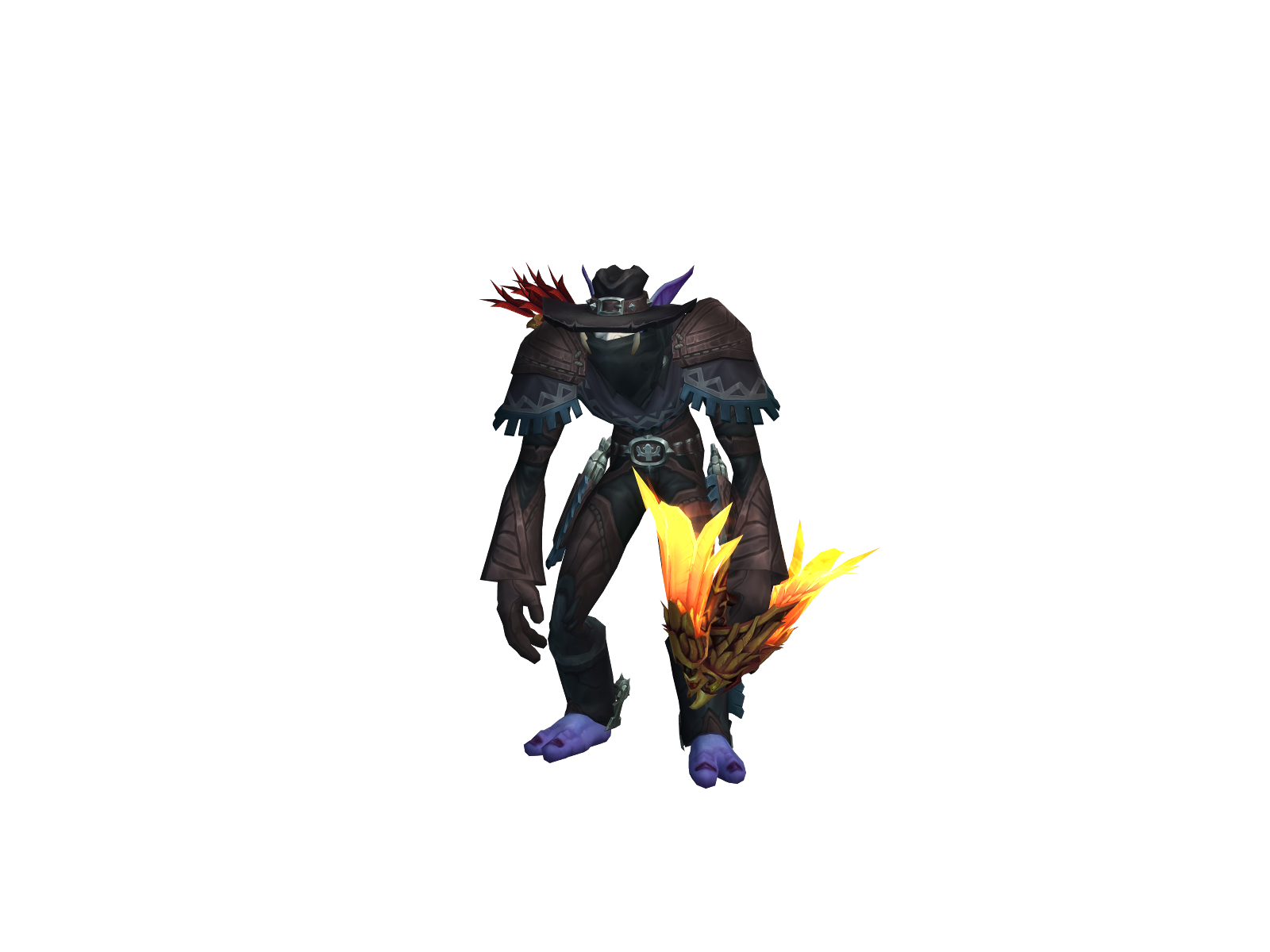 Omens 3D character render