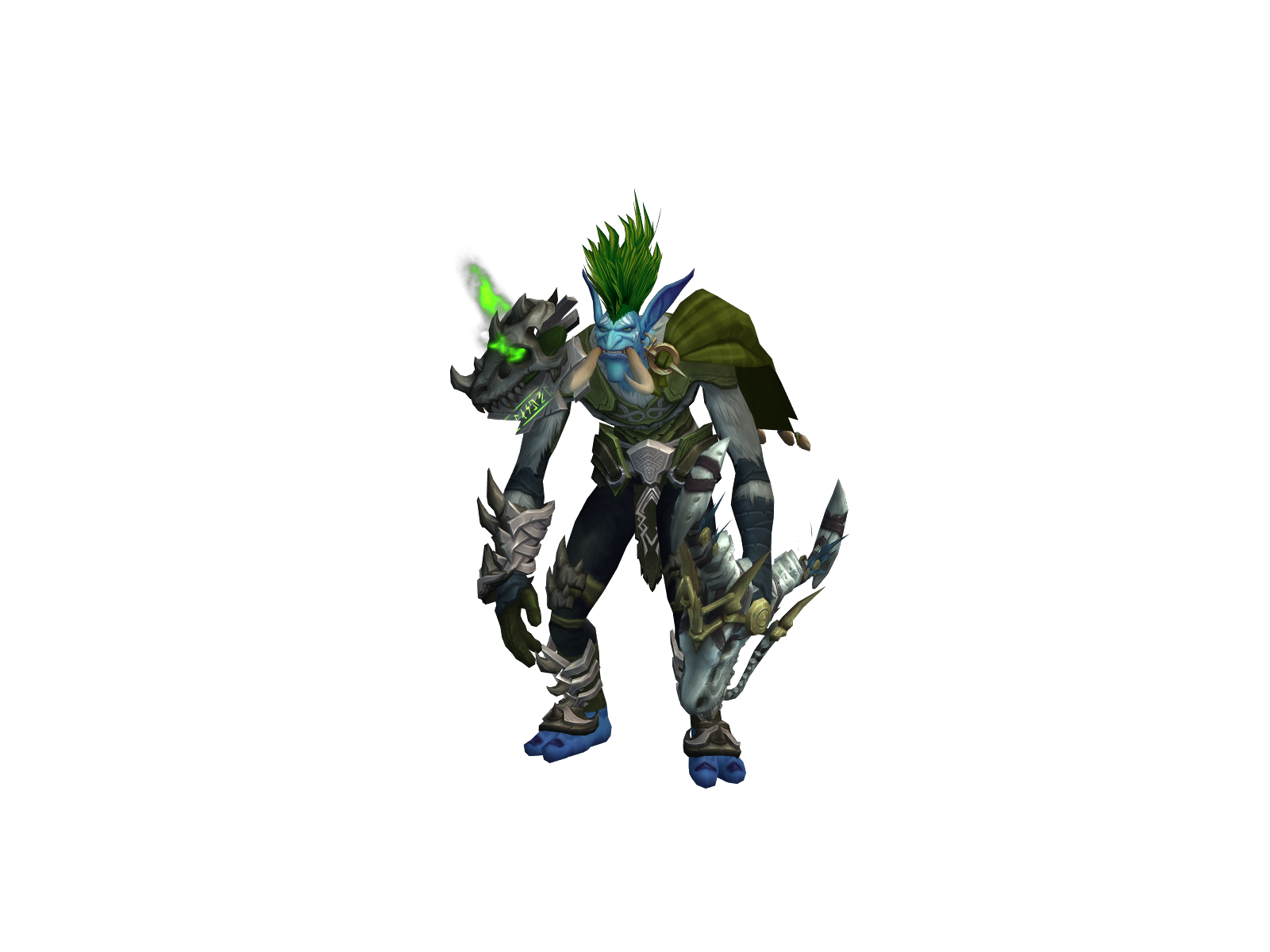 Rokhan 3D character render
