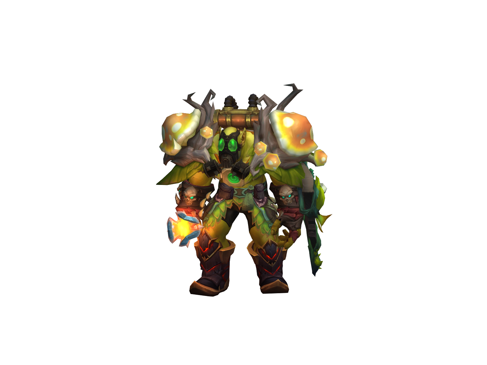 Undeve 3D character render