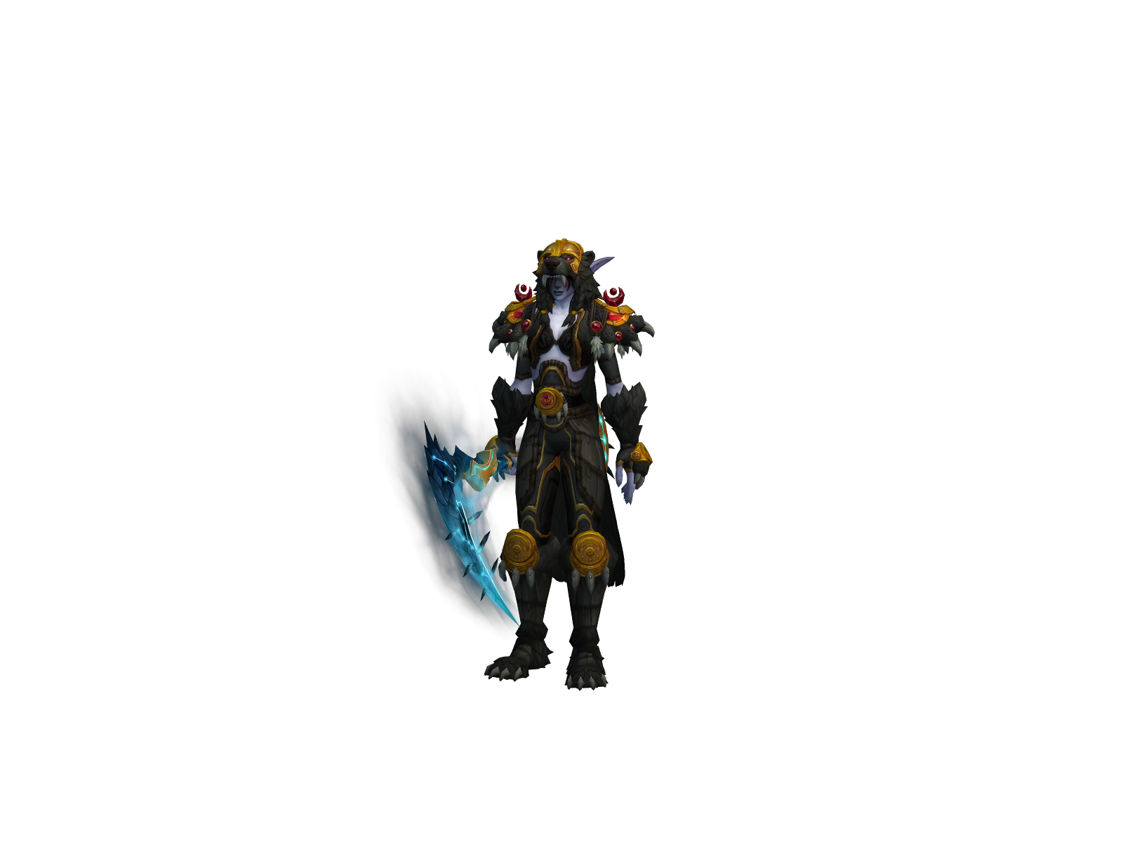 Draki 3D character render