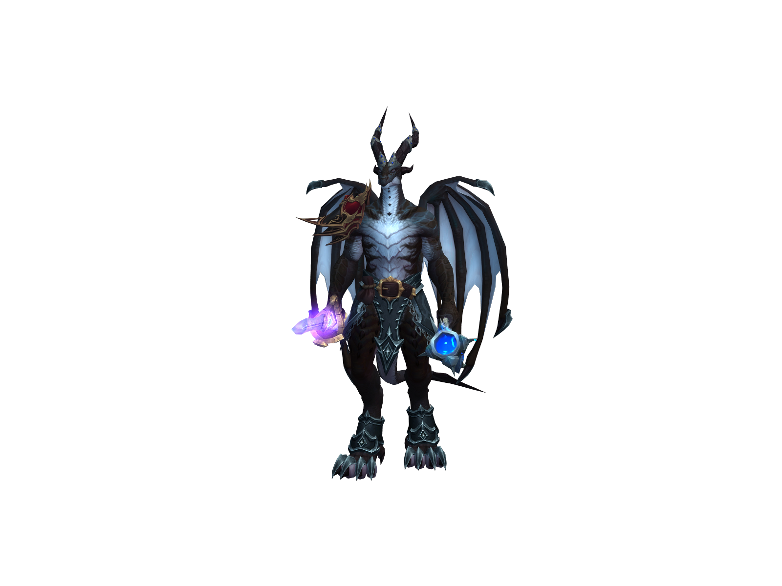 Reydreigon 3D character render