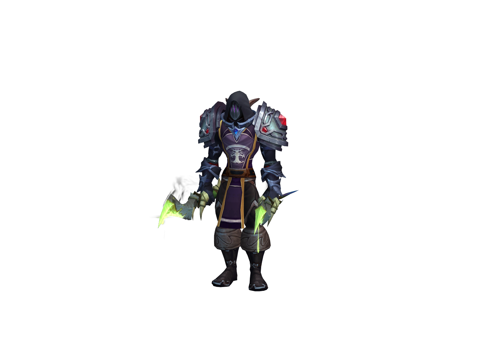 Vespris 3D character render