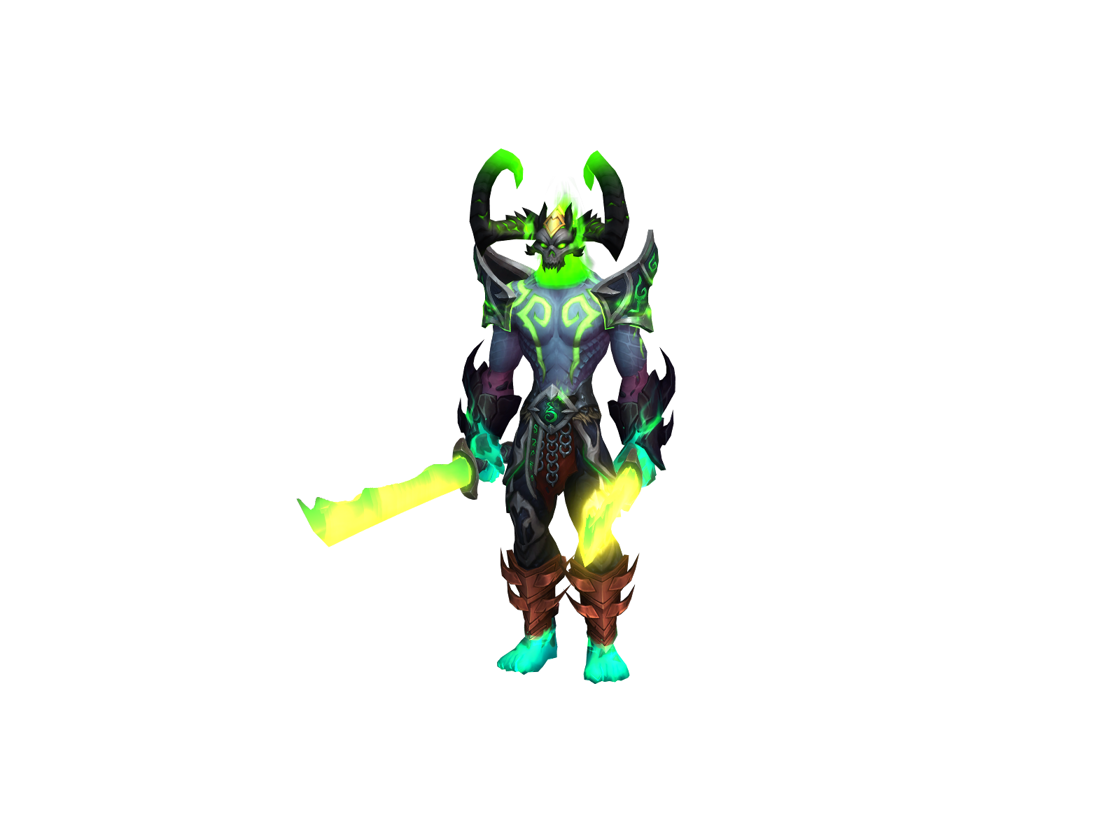 Crakend 3D character render
