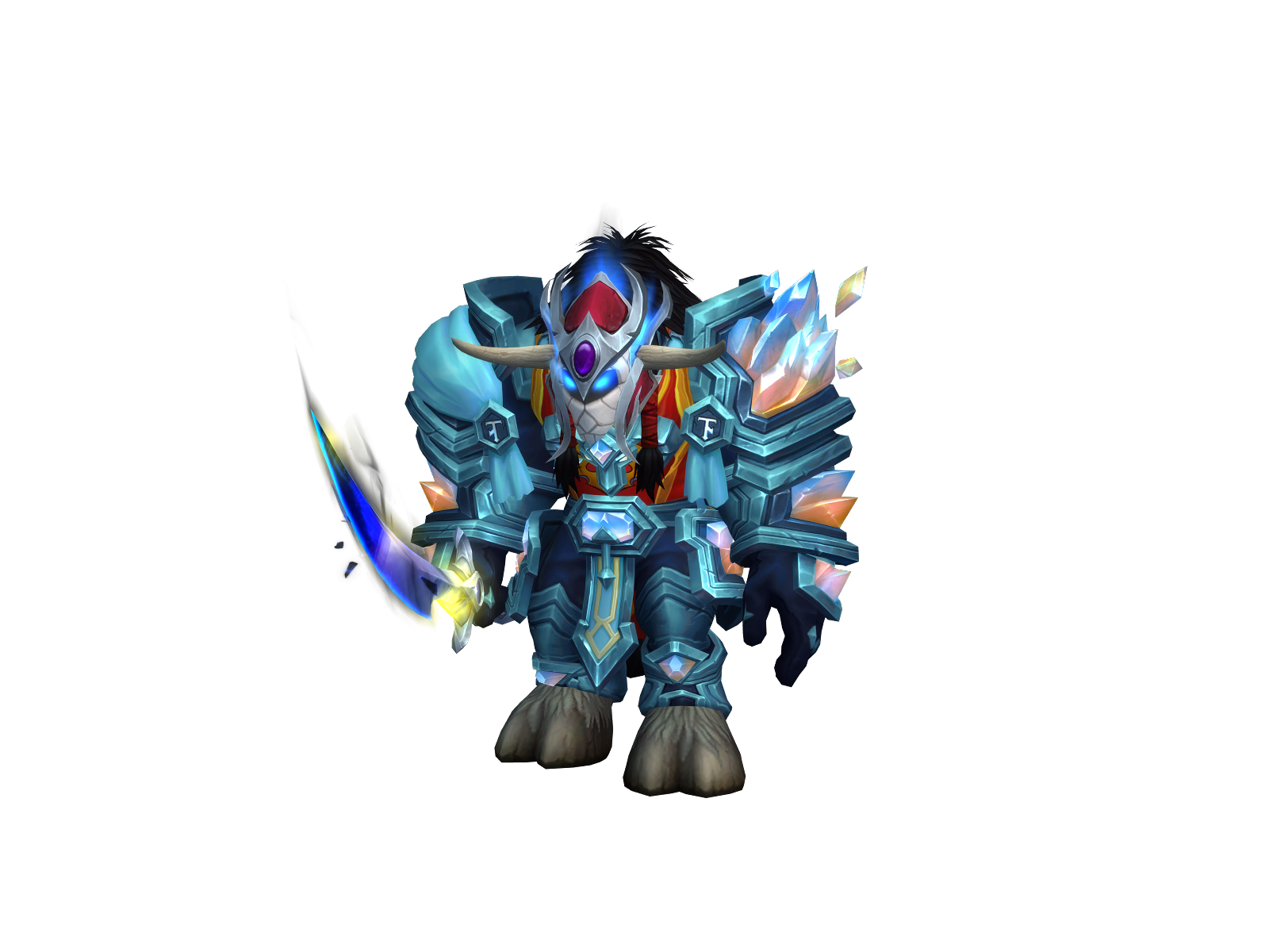 Bufallo 3D character render