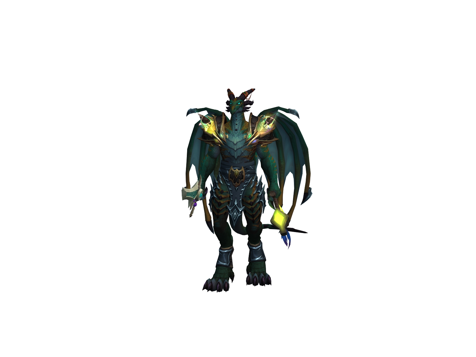 Yujirodragoo 3D character render