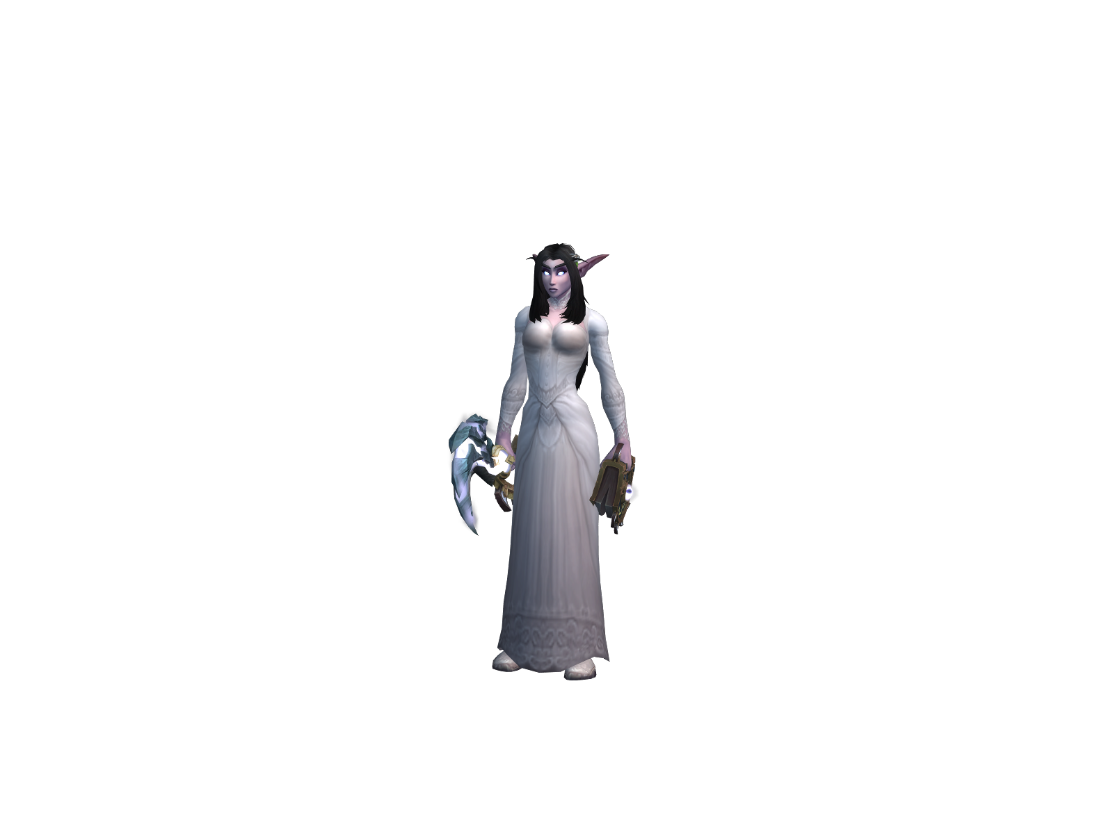 Kaeli 3D character render