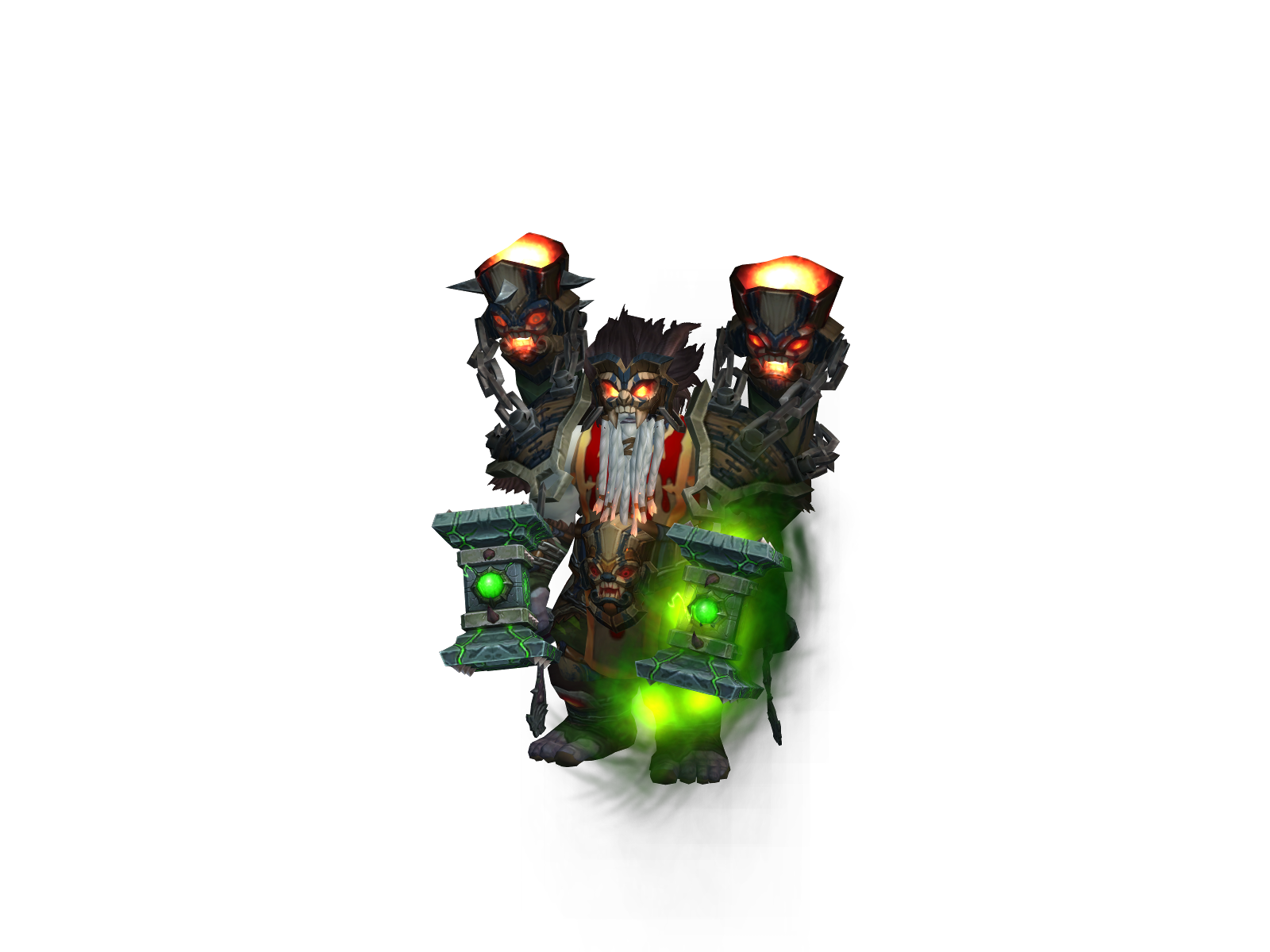 Morguk 3D character render