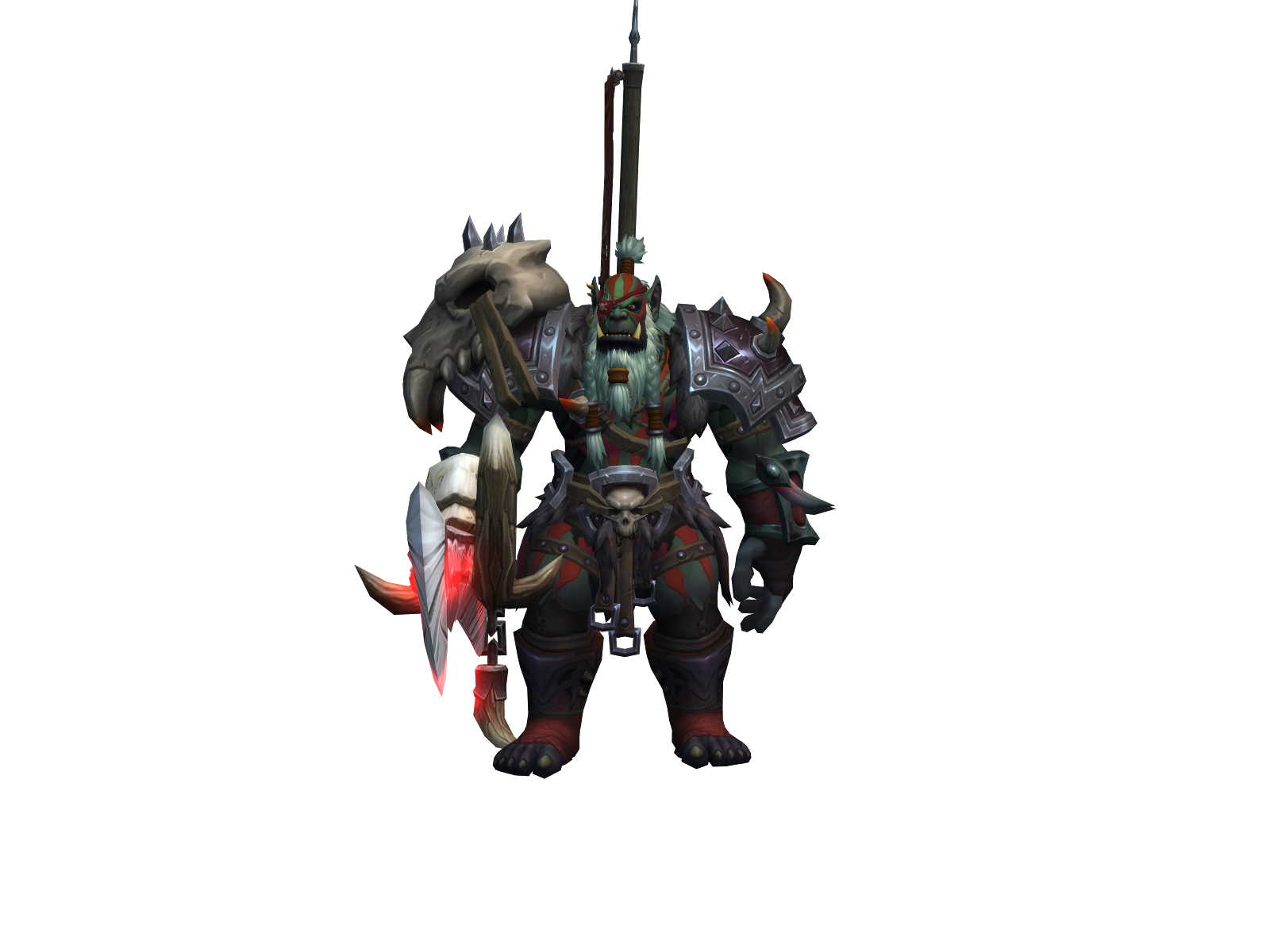 Gushjwarr 3D character render