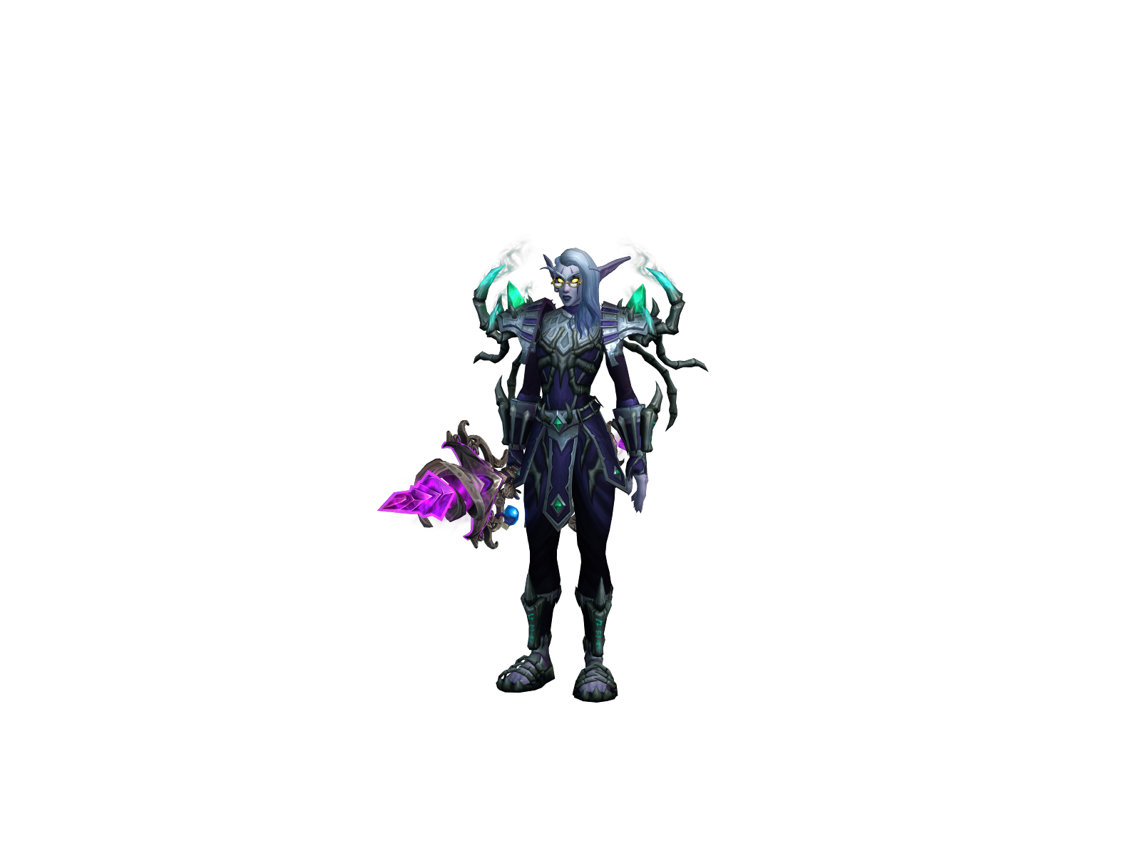 Nòx 3D character render