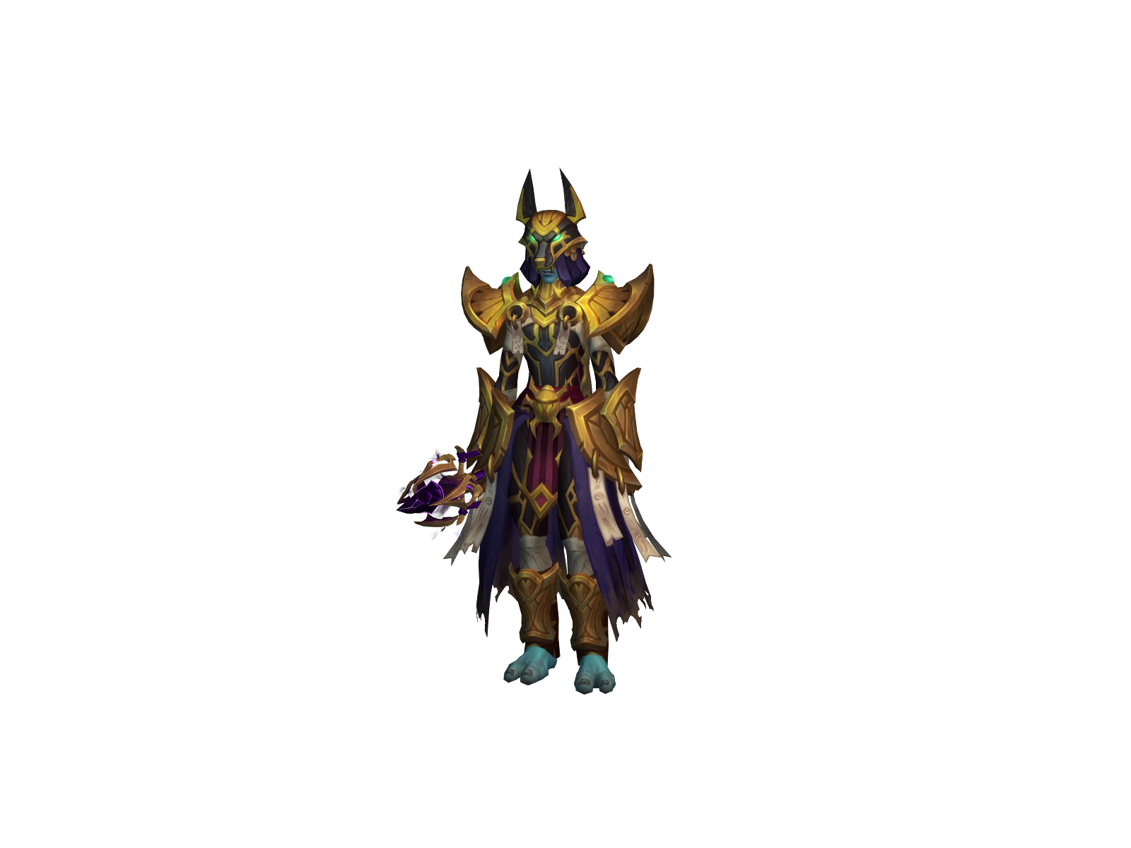 Hypatya 3D character render