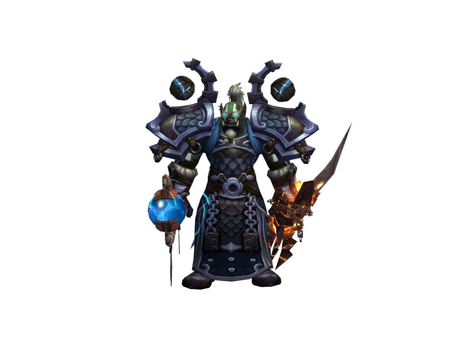 Harris 3D character render