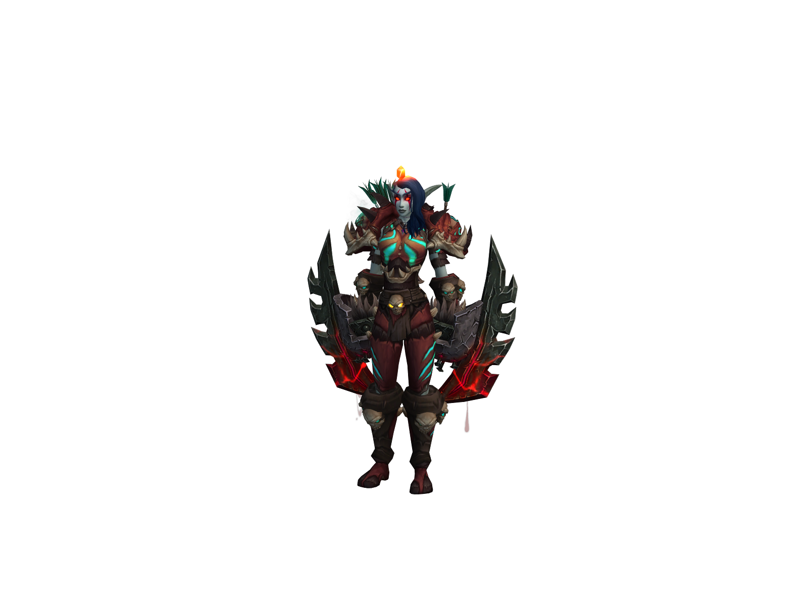 Izura 3D character render