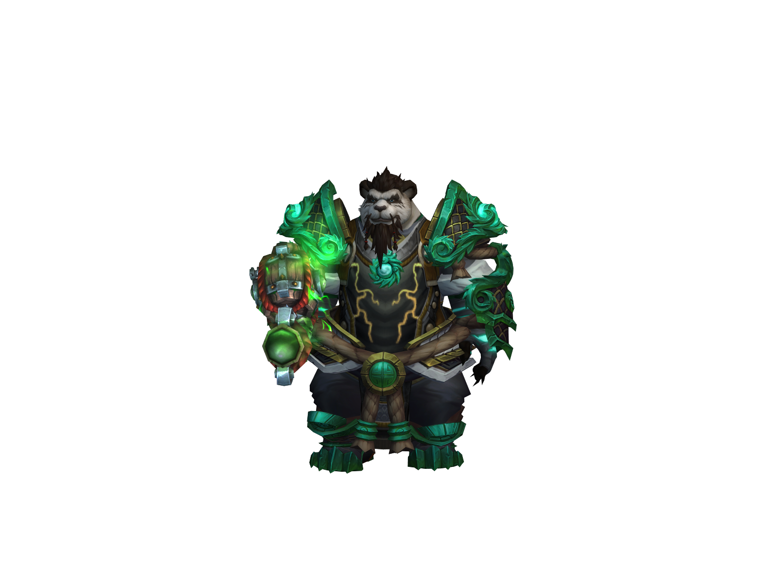 Menthuras 3D character render