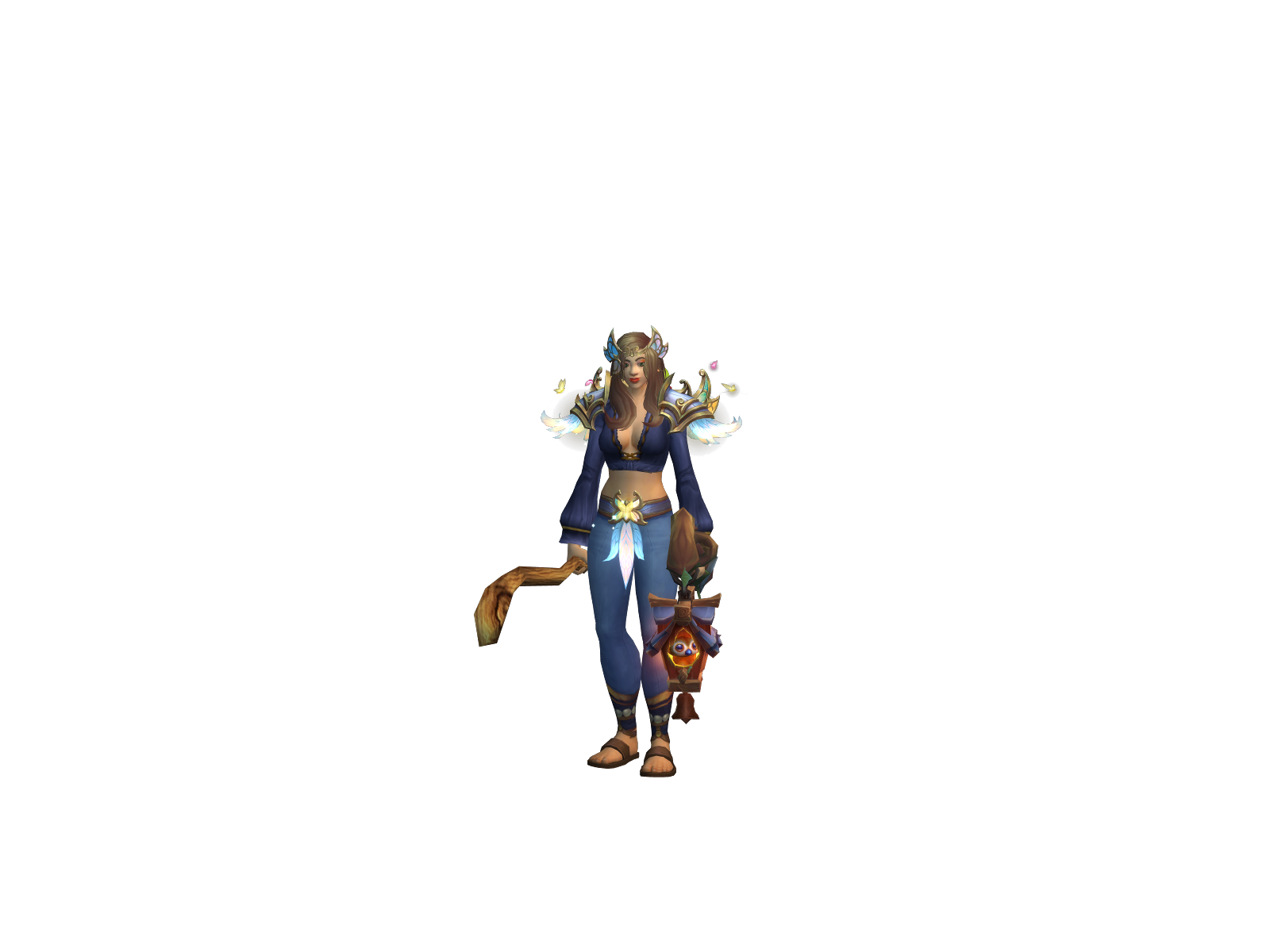 Nellyelly 3D character render