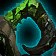 Drachenlederhelm des wilden Gladiators