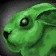 Waschbär aus Jade