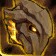 Kettengesichtsschutz des blutroten Gladiators