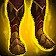 Bottines de combat dracthyr écarlate