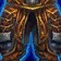 Hergestellte Kettengamaschen des schrecklichen Gladiators