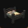 Lit gilnéen en bois