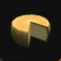 Brique de bienvenue terrestre en forme de fromage