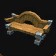 Banc arqué en bois