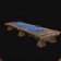 Grande table de Hurlevent en bois