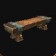 Banc de Hurlevent en bois