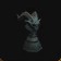 Pion noir des échecs de Sanctuaire