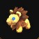 Lion en peluche adorable