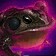 Jeune grenouille gobeuse