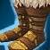 Bottes azur de pilote de drake