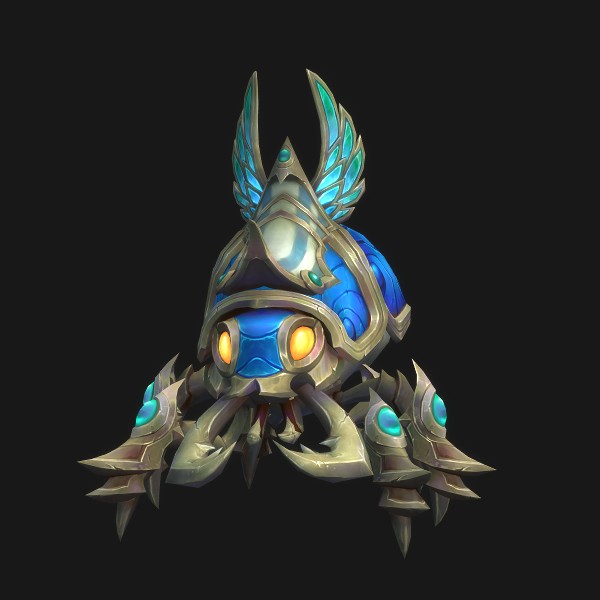 Jeweled Sapphire Scarab
