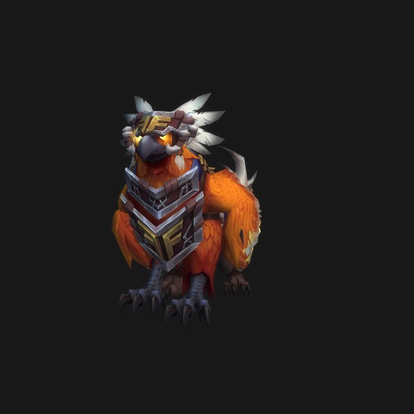 Cinder-Plumed Highland Gryphon