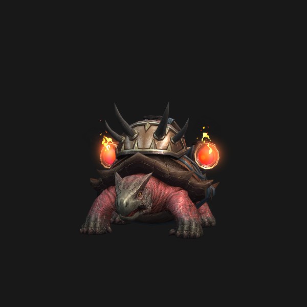 Savage Crimson Battle Turtle