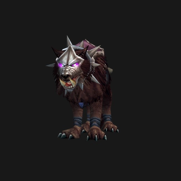 Swift Burgundy Wolf