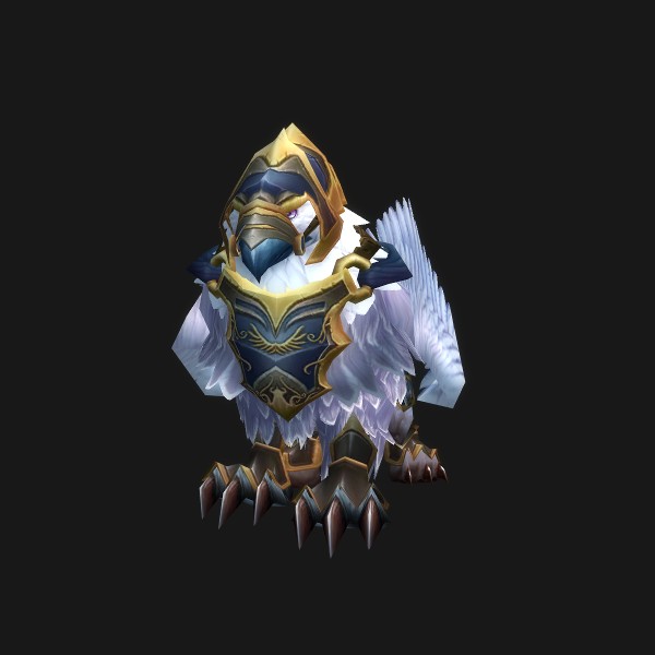 Armored Snowy Gryphon