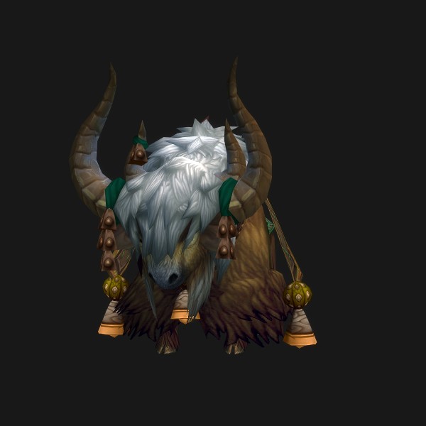 Blonde Riding Yak
