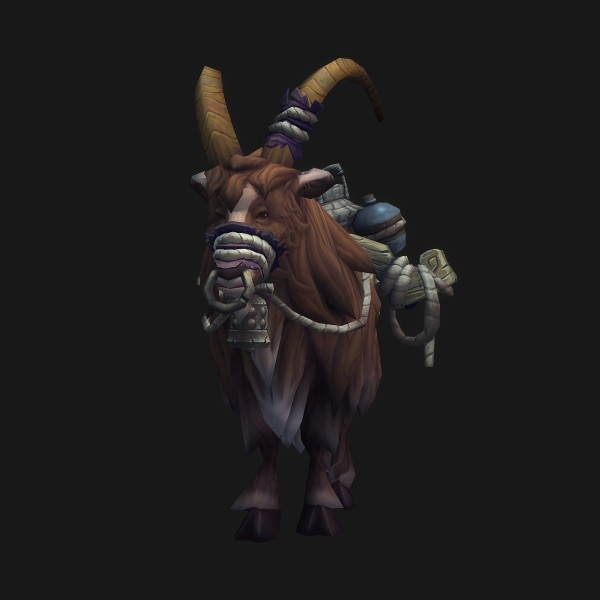 Brown Riding Goat