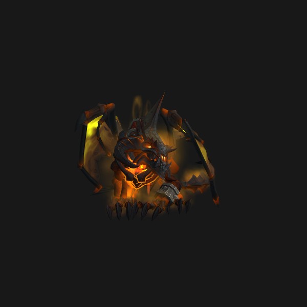 Creature display of Smoldering Ember Wyrm