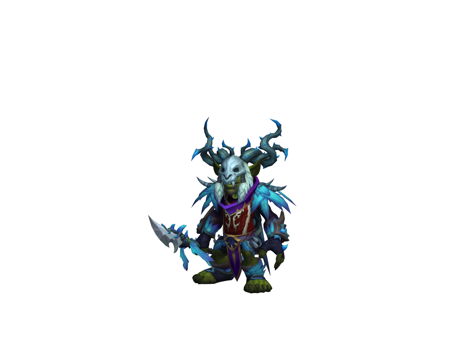Kurkk 3D character render