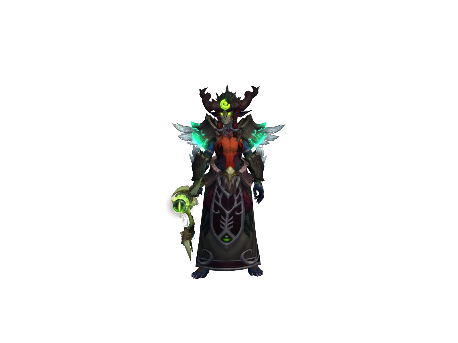Akyela 3D character render