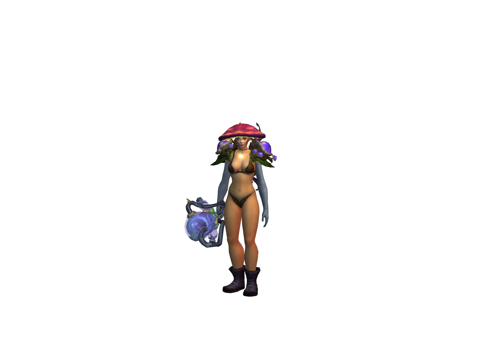 Holyleaks 3D character render