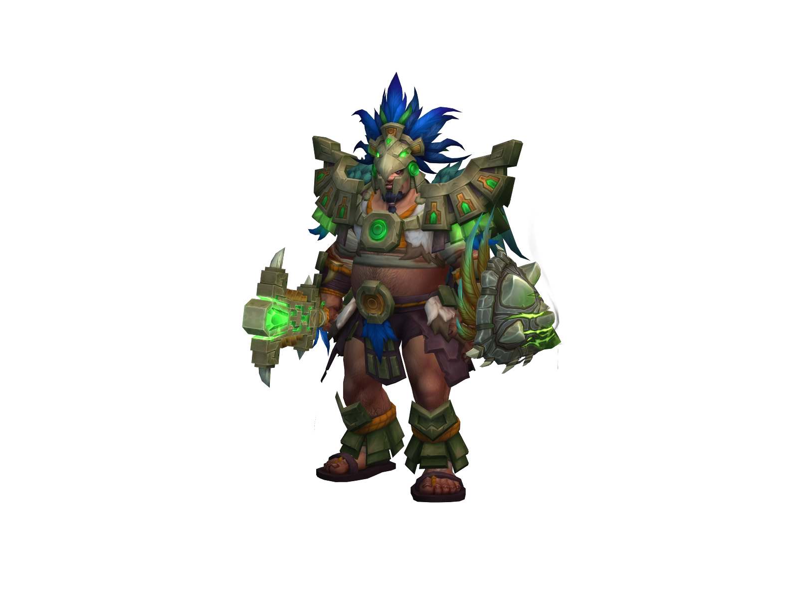 Touchmyhex 3D character render