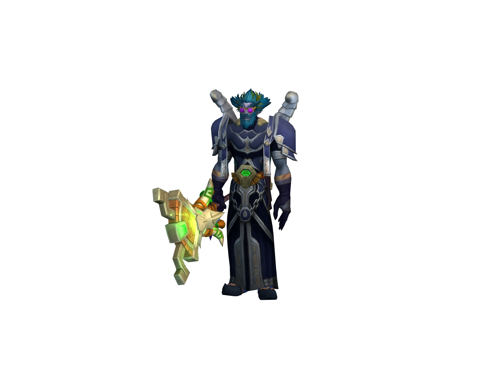 Dandark 3D character render