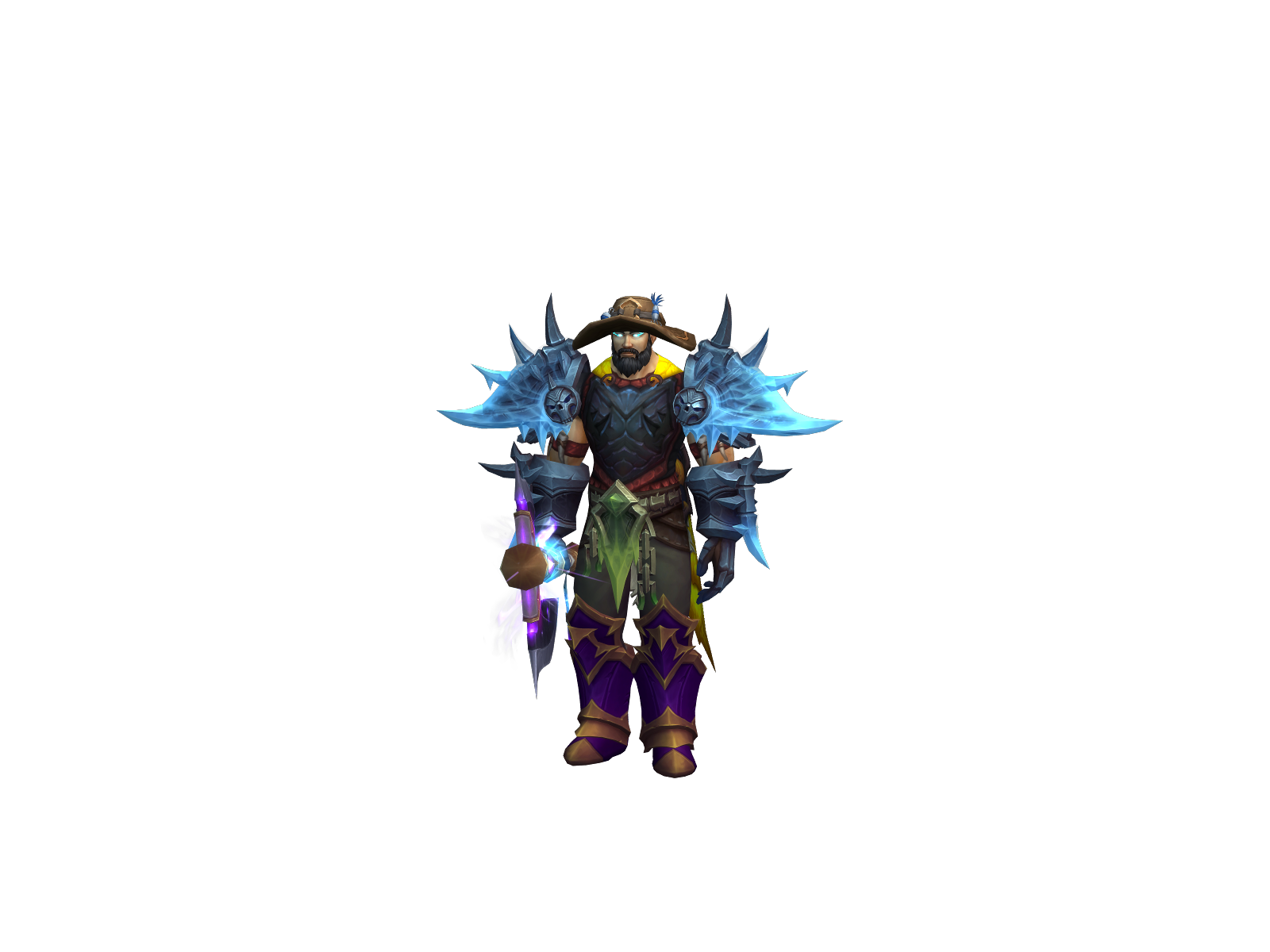 Fellich 3D character render