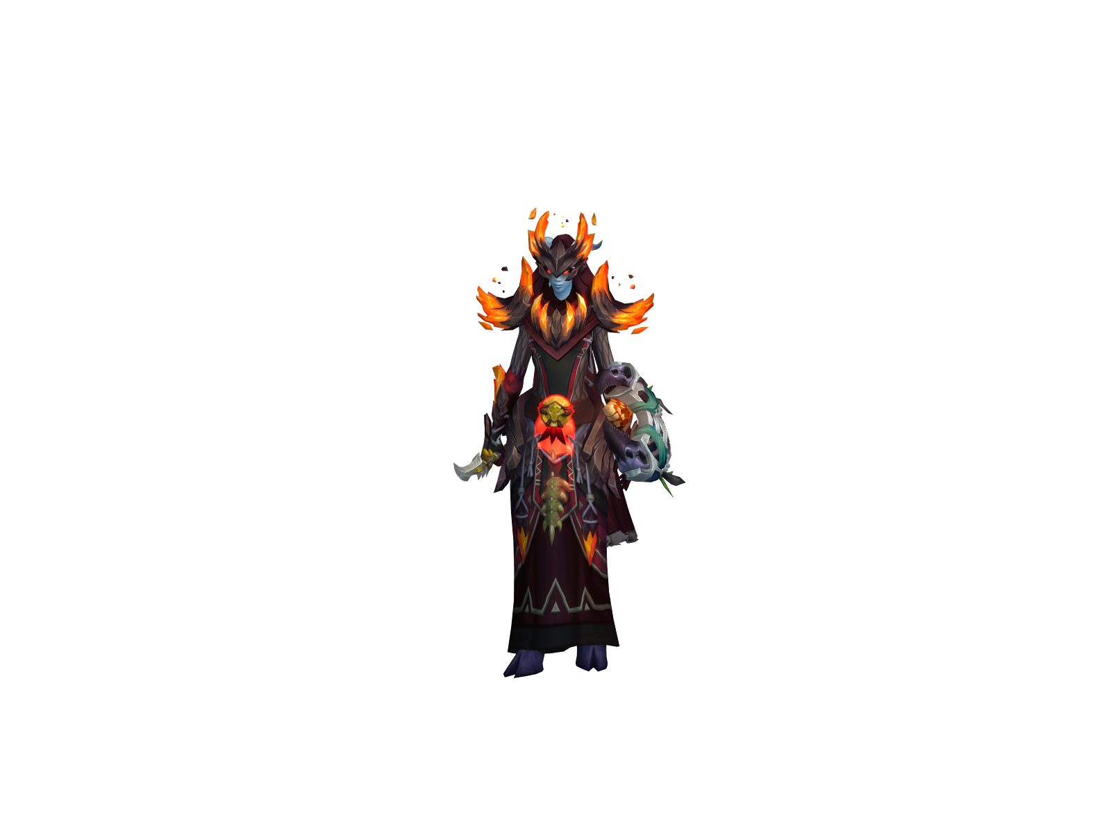 Restoregrid 3D character render